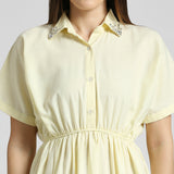 Yellow Shirt Dress
