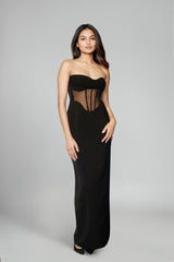 Black Corset Gown