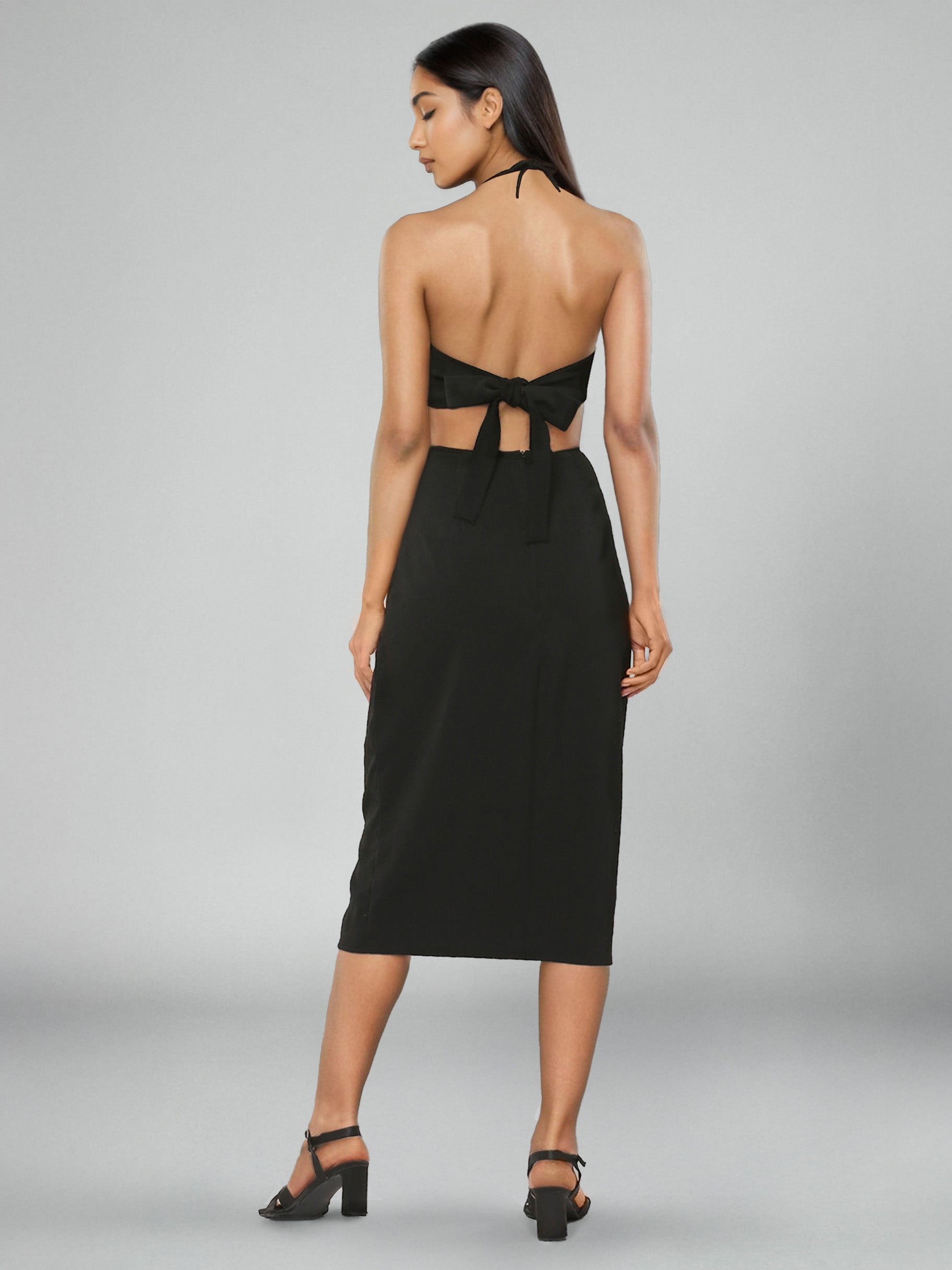 Swart Uitgesnyde Rok