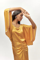 GOUD VERSIERDE KIMONO-MOU-ROK