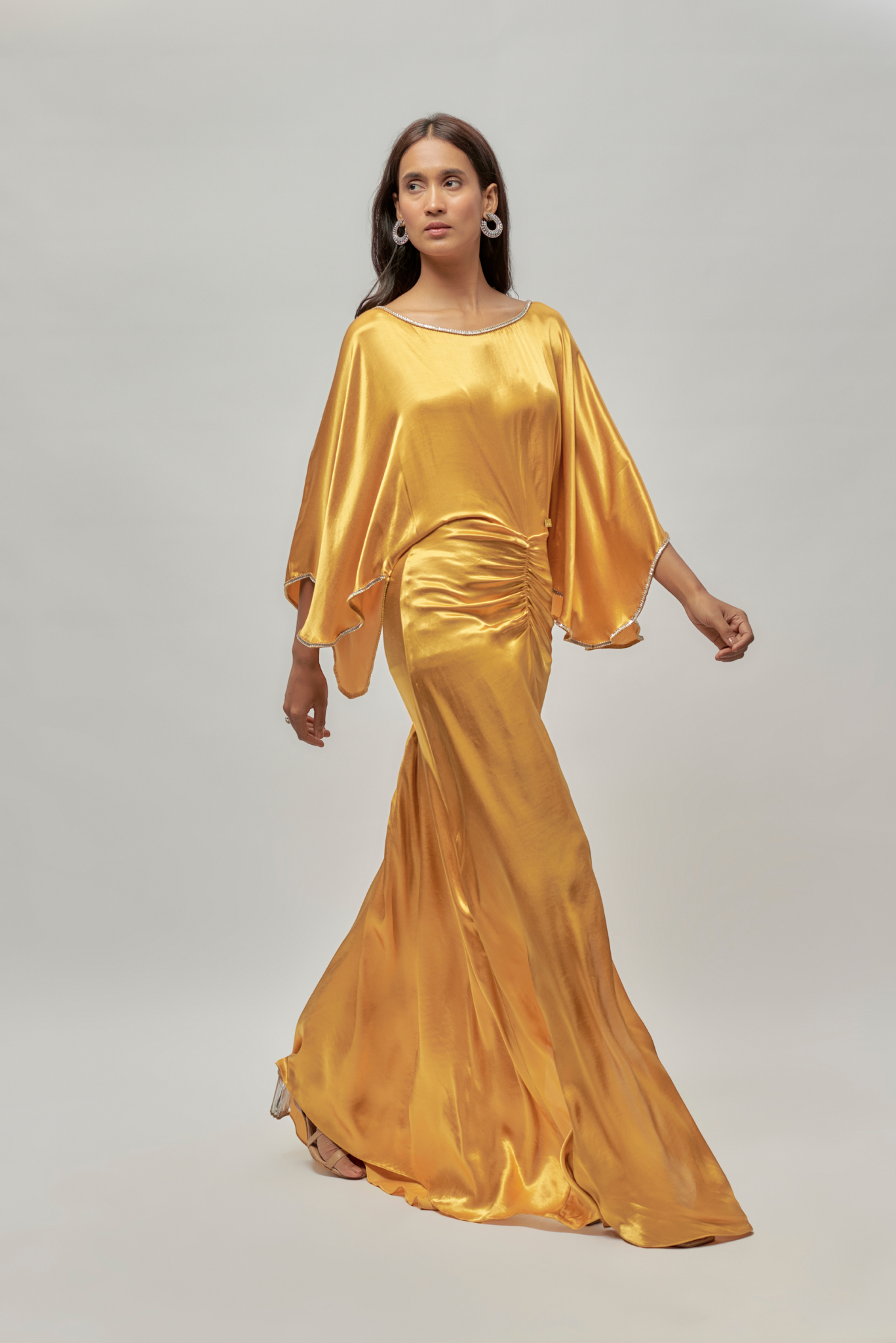 GOUD VERSIERDE KIMONO-MOU-ROK