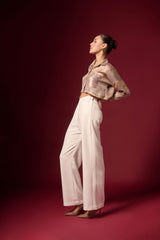 GOUD FOELIE CROP HEMD