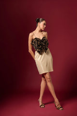 GOUDGLITTERENDE ROKKIE