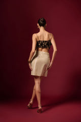 GOUDGLITTERENDE ROKKIE