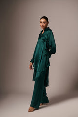 BLAUWGROEN MODALE KOORDSET