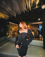 Black Corset Dress