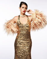 Kalki Koechlin Goue Paillette Rok