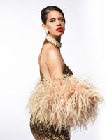 Kalki Koechlin Goue Paillette Rok