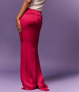 Warm pienk romp met wit bokant