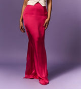 Warm pienk romp met wit bokant