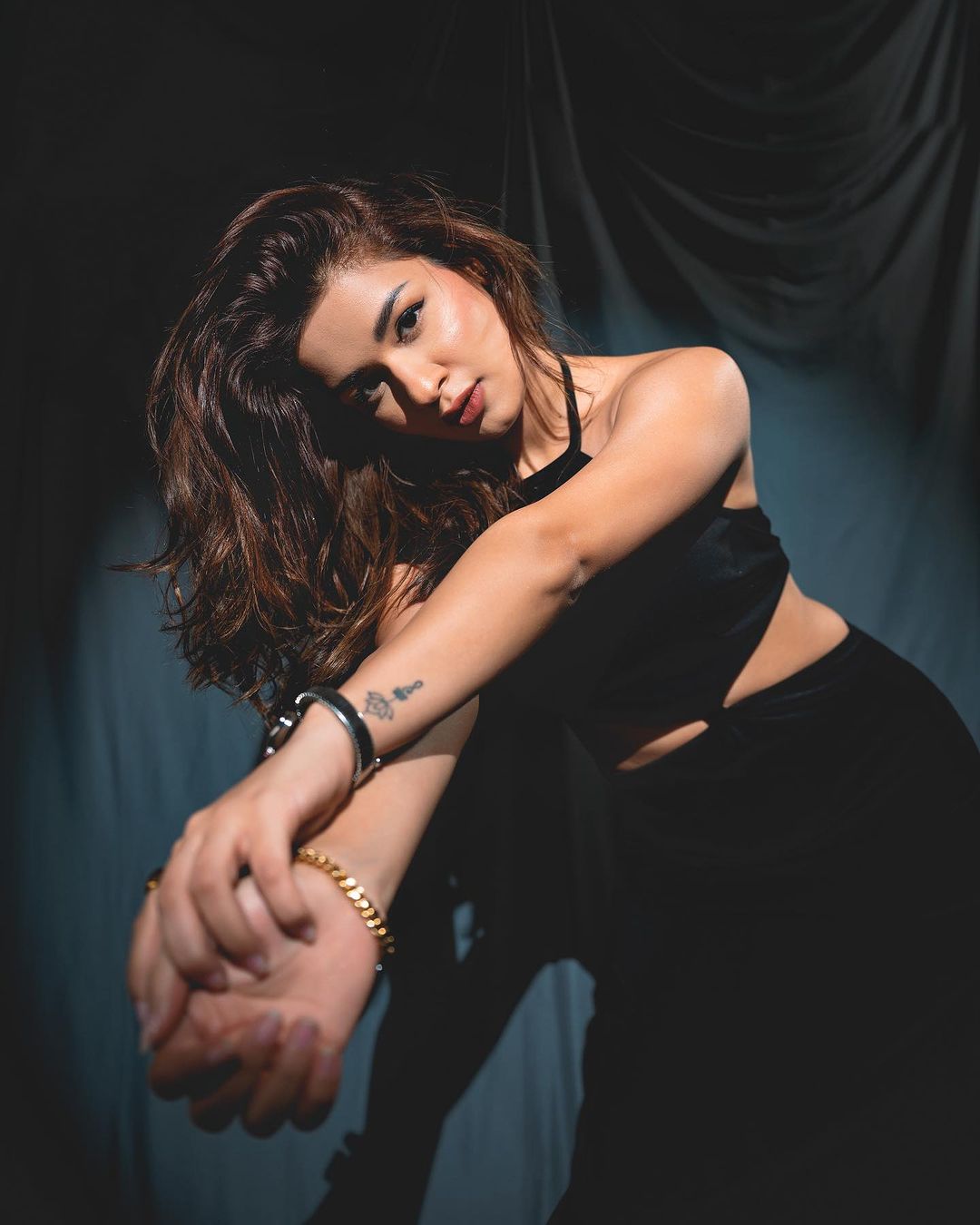 Swart Uitgesnyde Rok