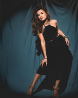 Swart Uitgesnyde Rok