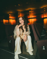 Dhwani Bhanushali Golden Jacket