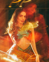 Sukruti Kakkar Groen Sequin Set