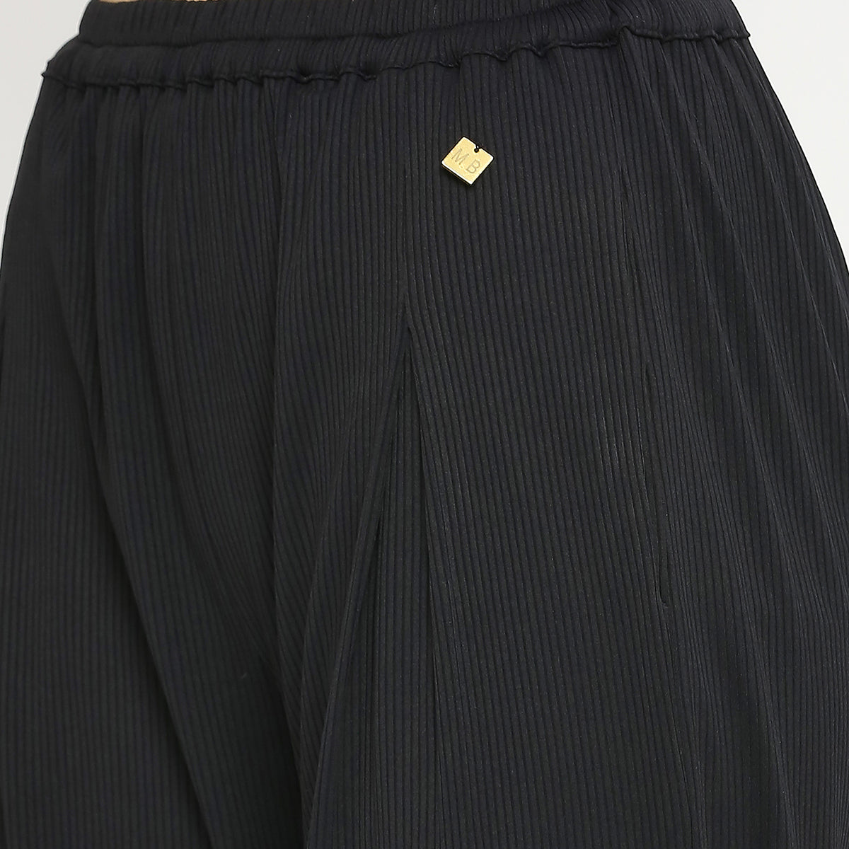 Swart Geribbelde Koördinaatstel