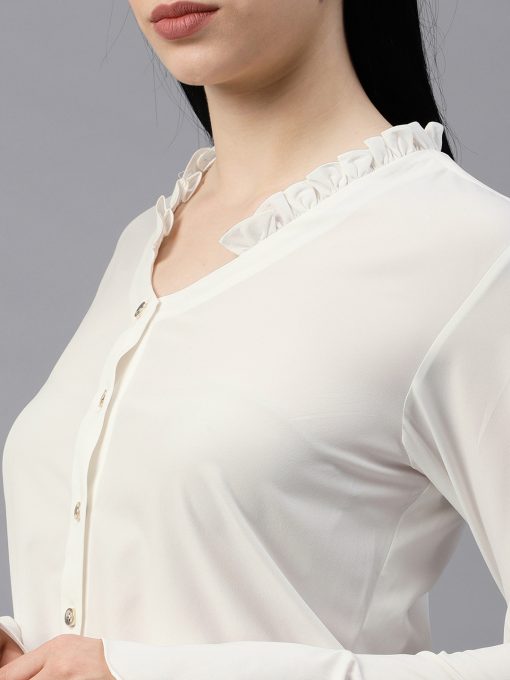FRONT TIE-UP SHIRT