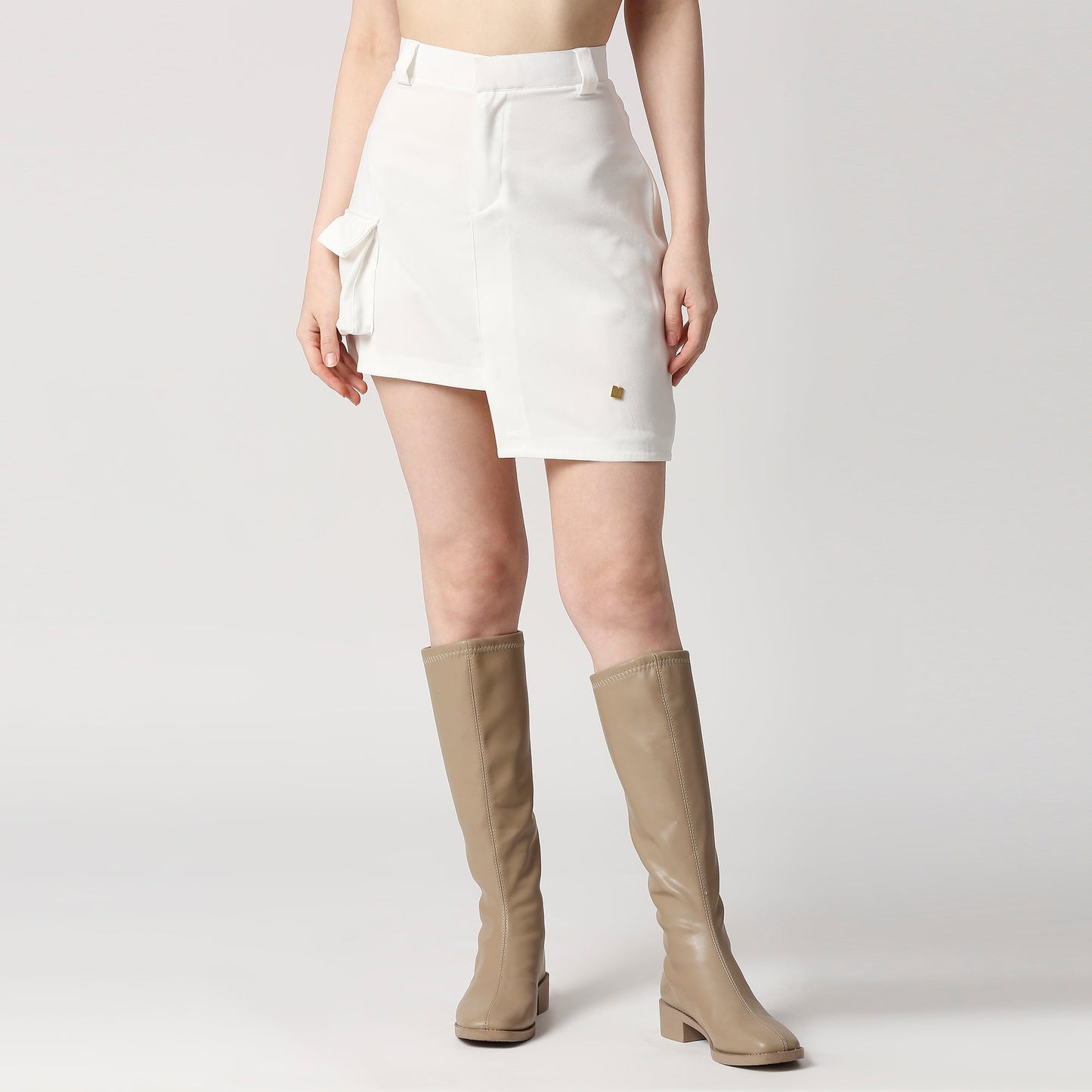 CORD-SET- CROP TOP AND SKIRT