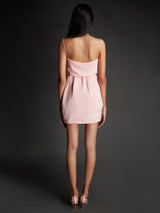 Cowl Neck Pink Dress