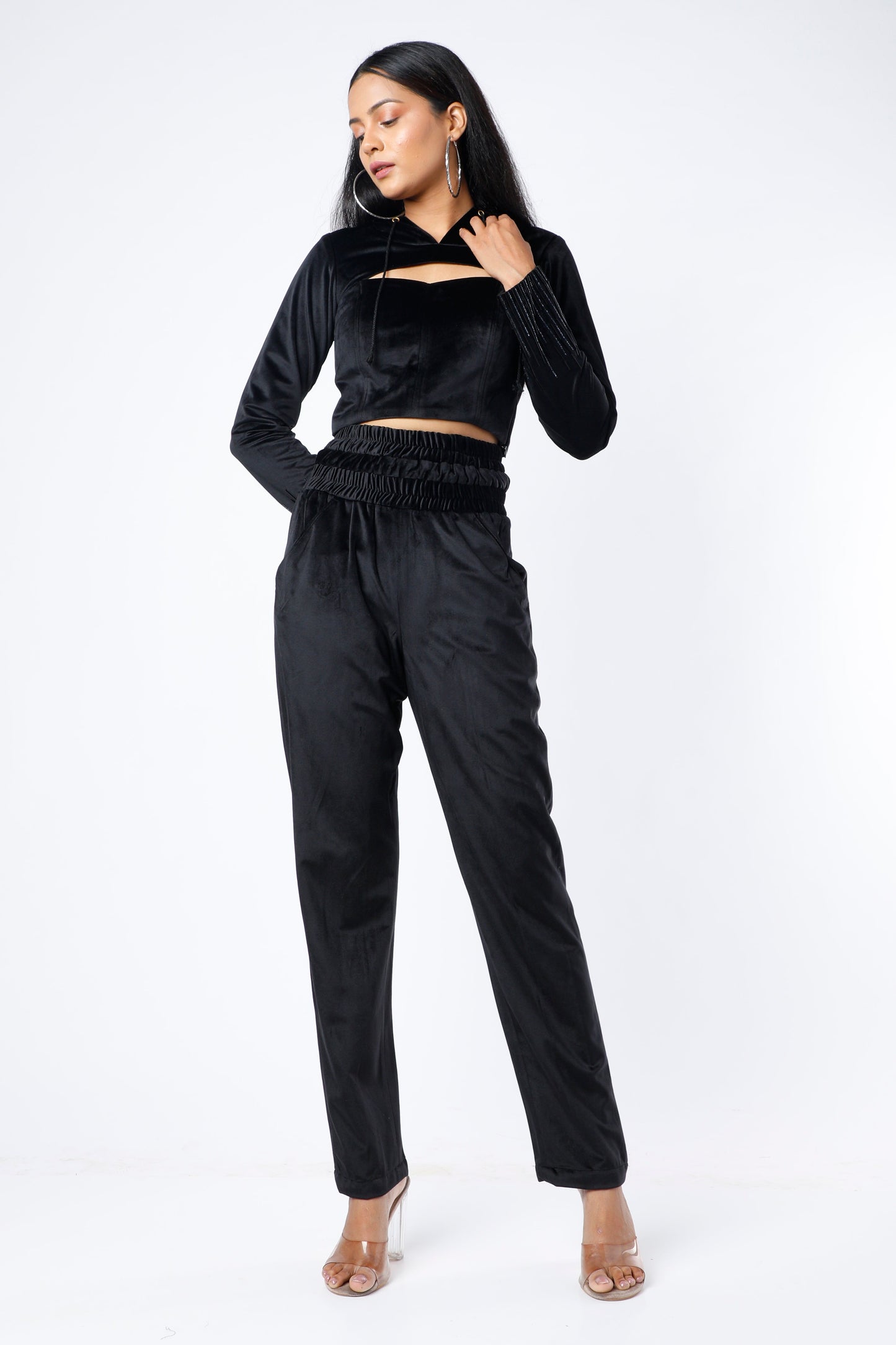EMBELLISHED JOGGER SET