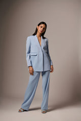 LIGHT BLUE BLAZER SET