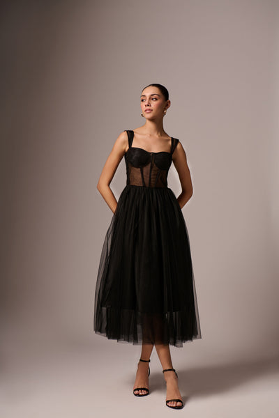 BLACK CORSET DRSSS