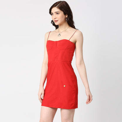 RED BODYCON DRESS