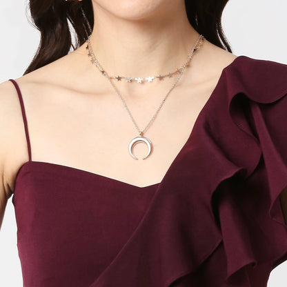WINE RUFFLE JUMPSUITE