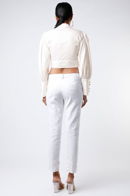 FRONT TIE-UP CROP TOP