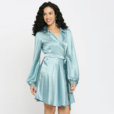 Teal Green Dress